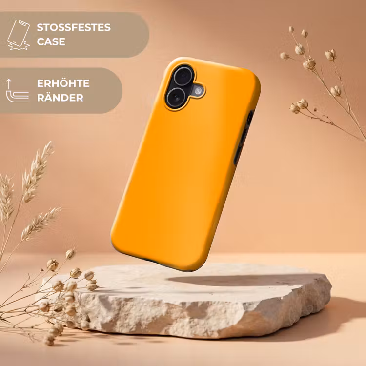 Warm - Ochre - Oranje Toughcase MagSafe Apple iPhone 17 klein 1017 -USP_RandenV_DE