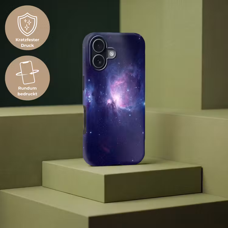 Ruimte - Sterren - Kleurrijk Toughcase MagSafe Apple iPhone 17 klein -USP_PrintM_DE