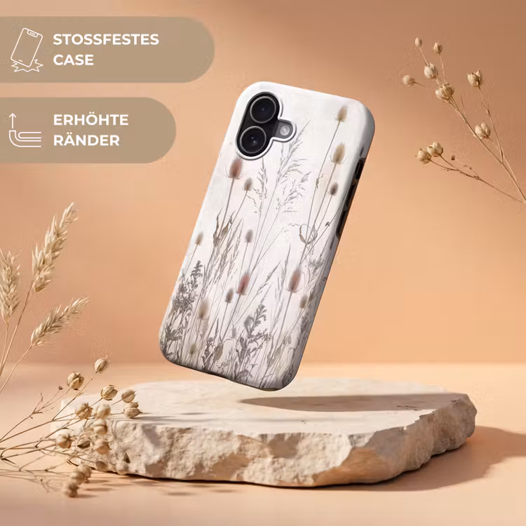 Weidebloemen - Design - Sepia Toughcase MagSafe Apple iPhone 17 klein -USP_RandenV_DE