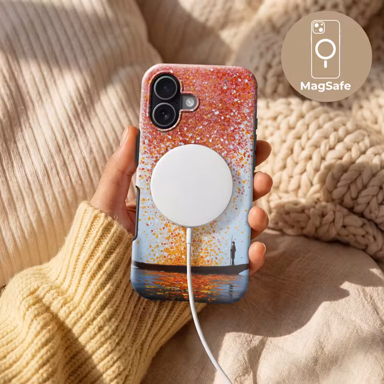 Wolk - Confetti - Boot - Wateroppervlakte Toughcase MagSafe Apple iPhone 17 klein -USP_MagsafeV