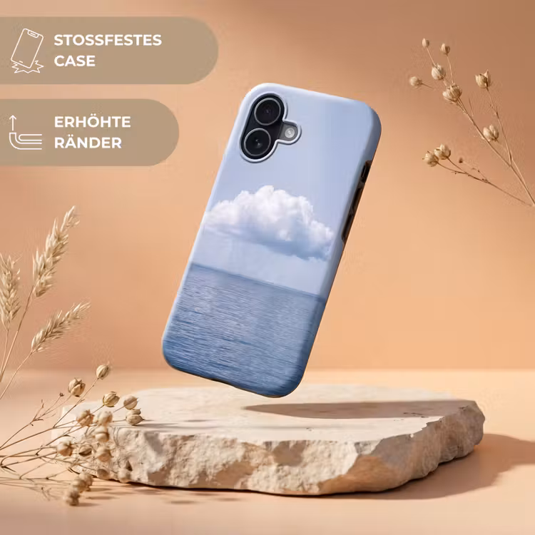 Handyhülle Toughcase - Wolke – Regen – Natur - Wolk - Regen - Natuur Toughcase MagSafe Apple iPhone 17 klein