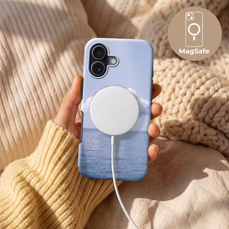 Handyhülle Toughcase - Wolke – Regen – Natur - Wolk - Regen - Natuur Toughcase MagSafe Apple iPhone 17 klein