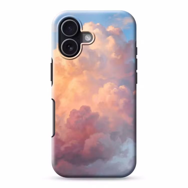 Wolken - Lucht - Natuur - Abstract - Kleurrijk Toughcase MagSafe Apple iPhone 17 klein -3d