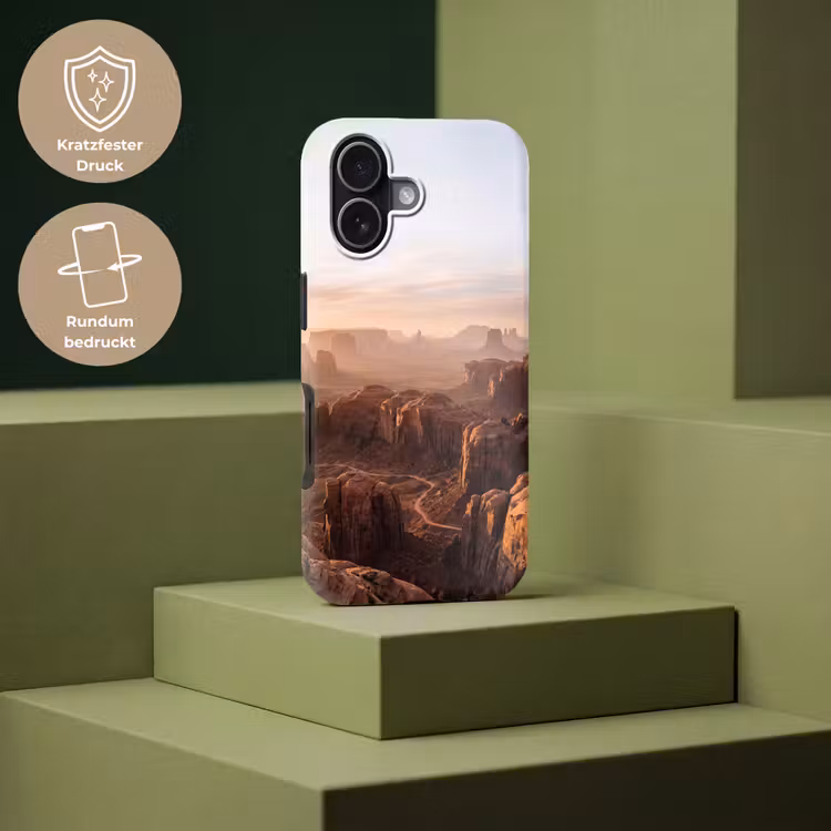 Woestijn - Landschap - Natuur Toughcase MagSafe Apple iPhone 17 klein -USP_PrintM_DE
