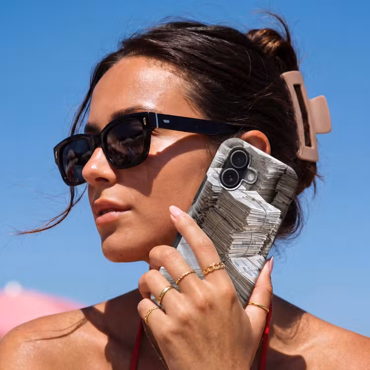 Kranten - Stapels - Touw - Informatie - Vintage Toughcase MagSafe Apple iPhone 17 klein -Sfeer2V