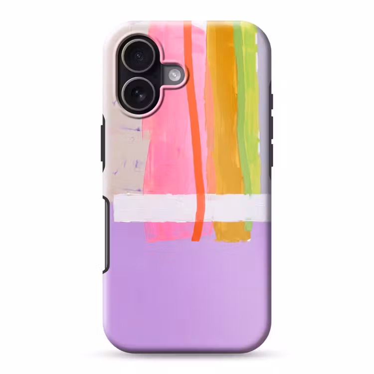 Abstract - Kleurrijk - Vormen - Modern - Kunst Toughcase MagSafe Apple iPhone 17 klein -3d