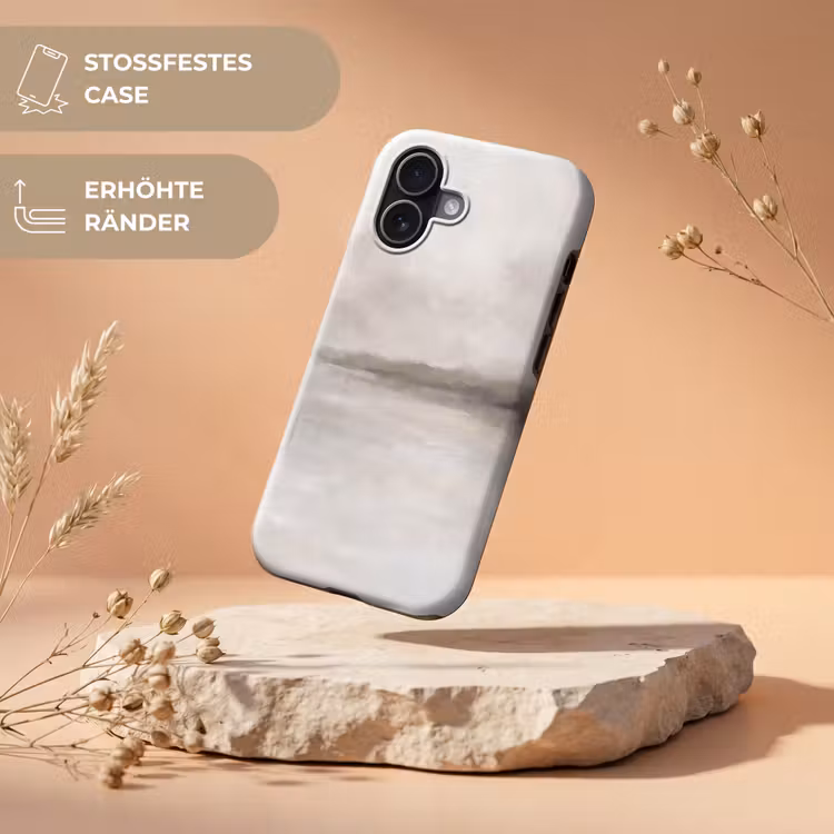 Abstract - Landschap - Nevel - Modern - Grijs Toughcase MagSafe Apple iPhone 17 klein -USP_RandenV_DE
