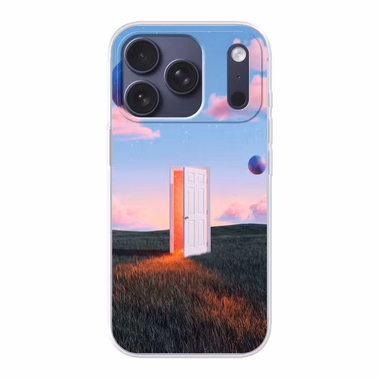 Handyhülle - Tür – Fantasie – Raum - Deur - Fantasie - Ruimte Telefoonhoesje iPhone 17 Pro klein