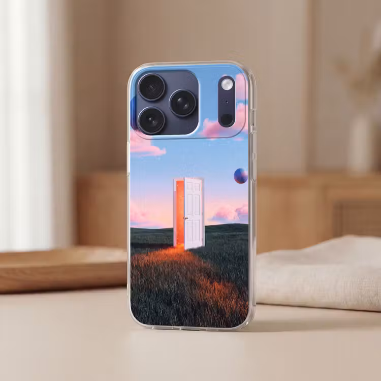 Handyhülle - Tür – Fantasie – Raum - Deur - Fantasie - Ruimte Telefoonhoesje iPhone 17 Pro klein