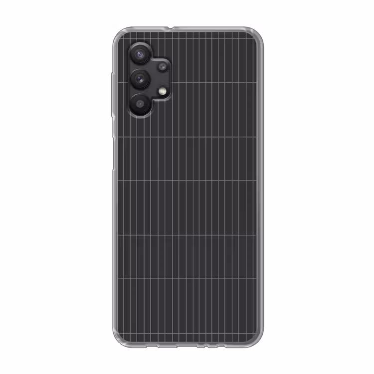 Verticaal - Wandtegel - Donkergrijs Telefoonhoesje Samsung Galaxy A32 5G klein 346 -3d