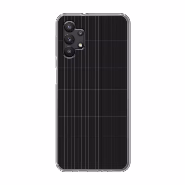 Verticaal - Wandtegel - Mat - Zwart Telefoonhoesje Samsung Galaxy A32 5G klein 346 -3d