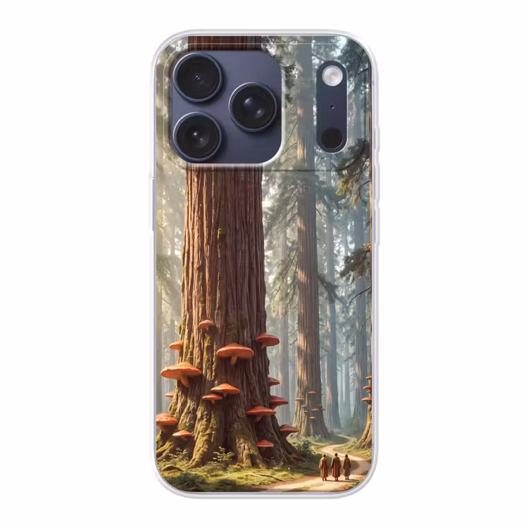 Handyhülle - Wald – Bäume – Natur - Bos - Bomen - Natuur Telefoonhoesje iPhone 17 Pro klein