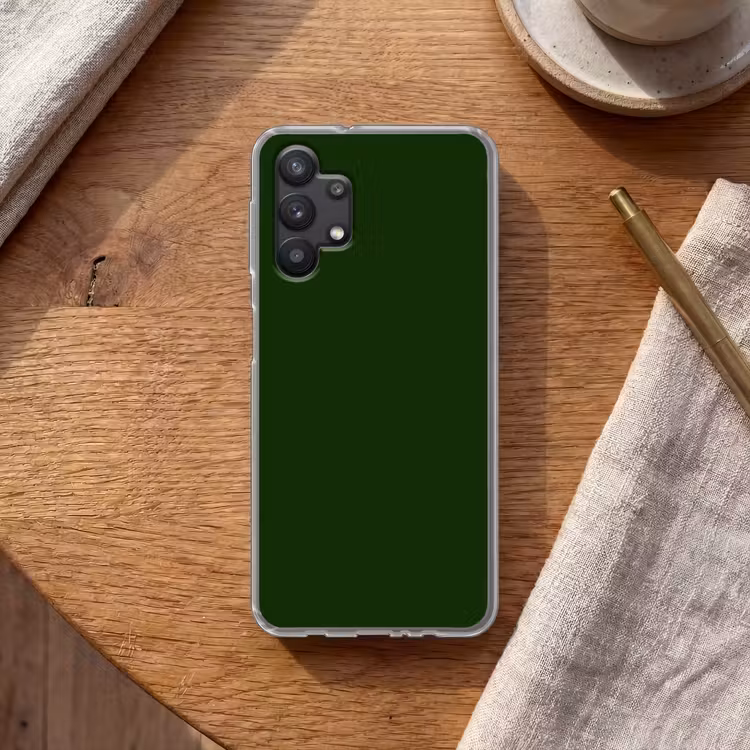 Forest - Green - Groen Telefoonhoesje Samsung Galaxy A32 5G klein 346 -sfeer1
