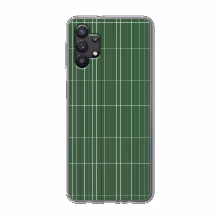 Wandtegel - Verticaal - Donkergroen Telefoonhoesje Samsung Galaxy A32 5G klein 346 -3d