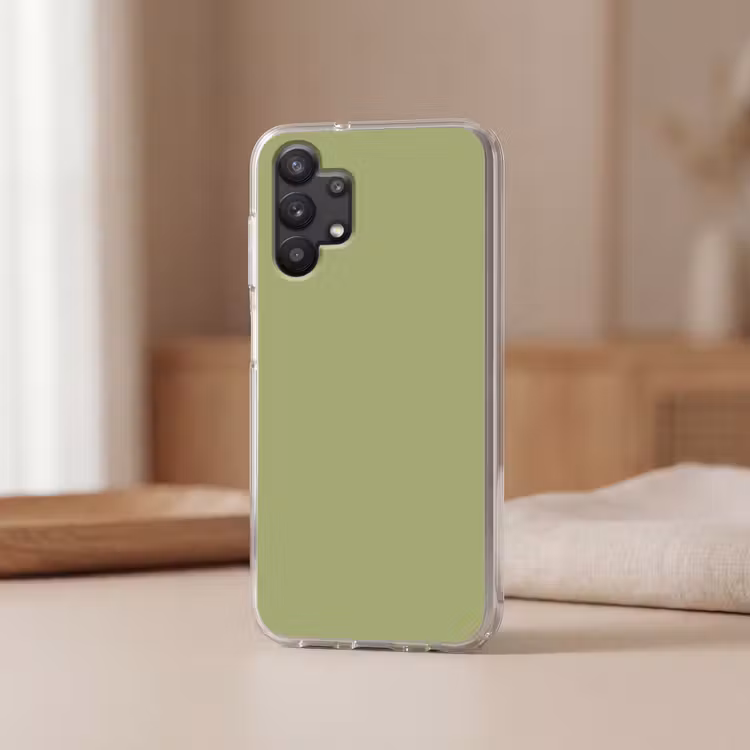 Whispering - Sage - Groen Telefoonhoesje Samsung Galaxy A32 5G klein 346 -sfeer2