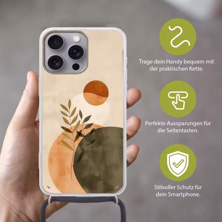 Takken - Vormen - Abstract Hoesje iPhone 16 Pro Max met koord klein -sfeer2_DE