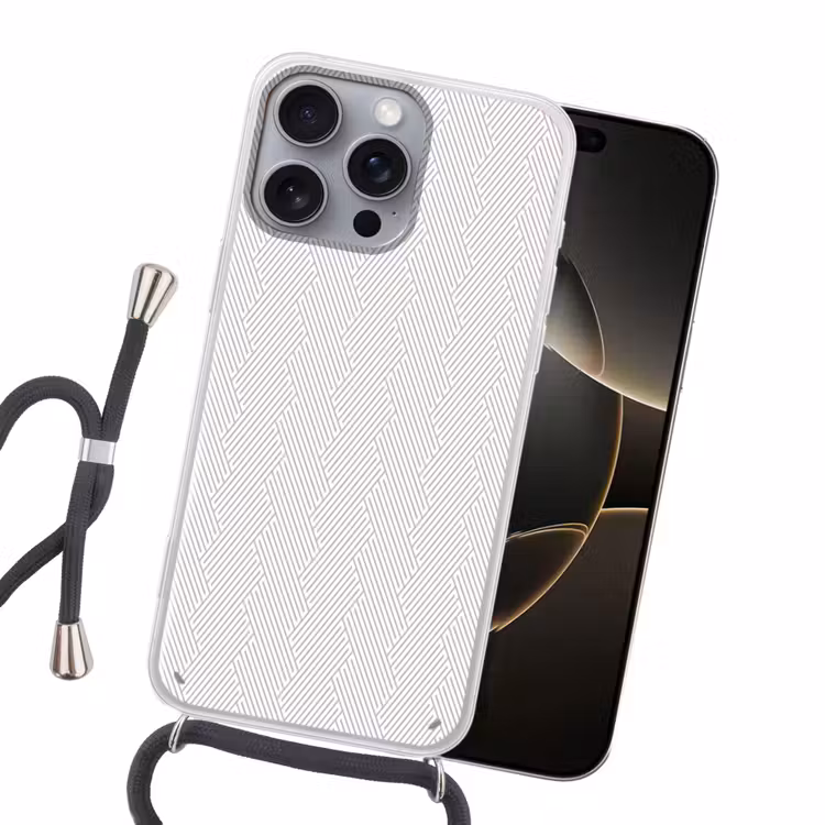 Grafisch - Patroon - Modern Hoesje iPhone 16 Pro Max met koord klein 804 -sfeer1