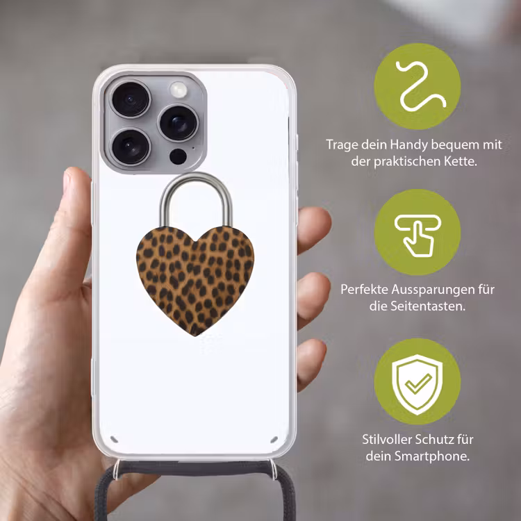 Slot - Hartvormig - Bruin - Panterprint Hoesje iPhone 16 Pro Max met koord klein -sfeer2_DE