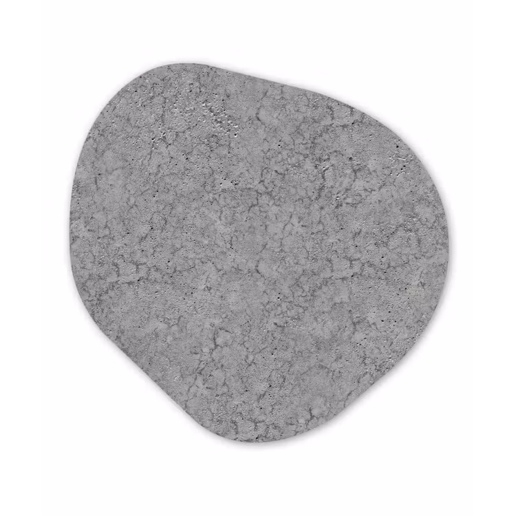 Beton - Muur - Patronen - Industrieel Wandcirkel Organisch Forex 3mm klein 629 -3d