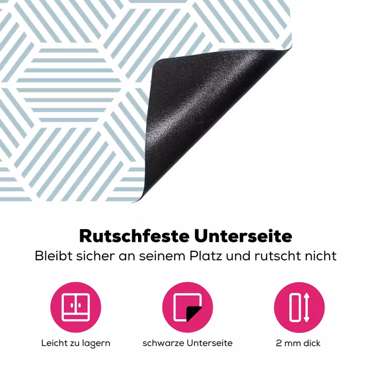 Abstract - Patronen - Design Inductie beschermer vinyl 3mm klein 276 -zzzzzzz-lf-onderkant