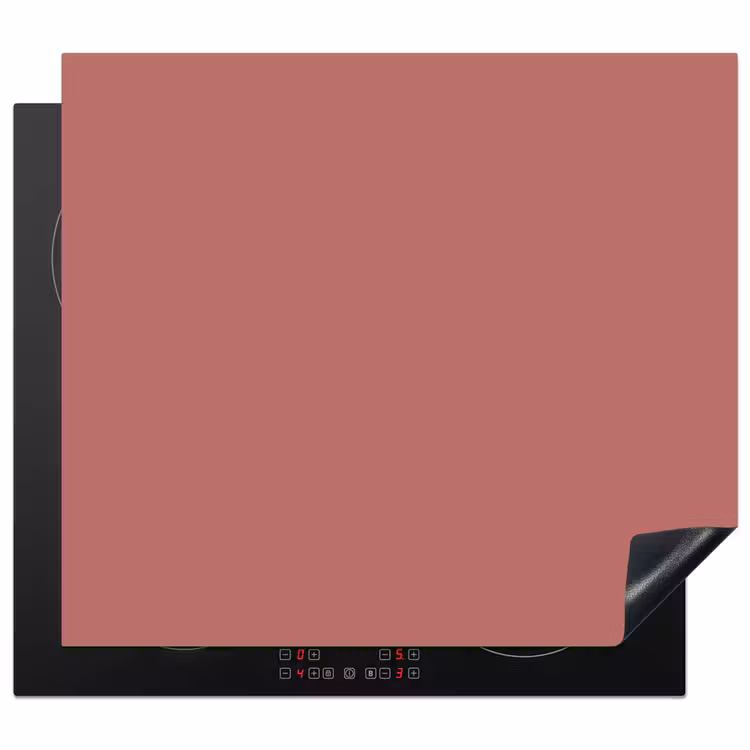 Ancient - Rose - Roze Inductie beschermer vinyl 3mm middel 274 -3d