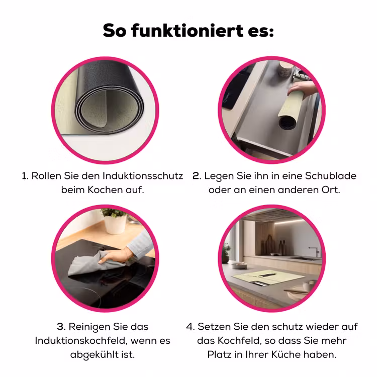 Badpak - Schaduw - Muur - Zomer - Minimalistisch Inductie beschermer vinyl 3mm middel -zzzzzzz-lf-werking