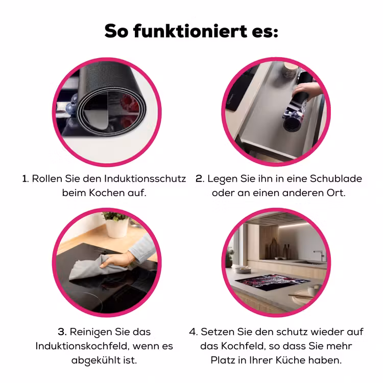 Herdabdeckplatte - Beeren – Kristall – Stillleben - Bessen - Kristal - Stilleven Inductie beschermer vinyl 3mm middel