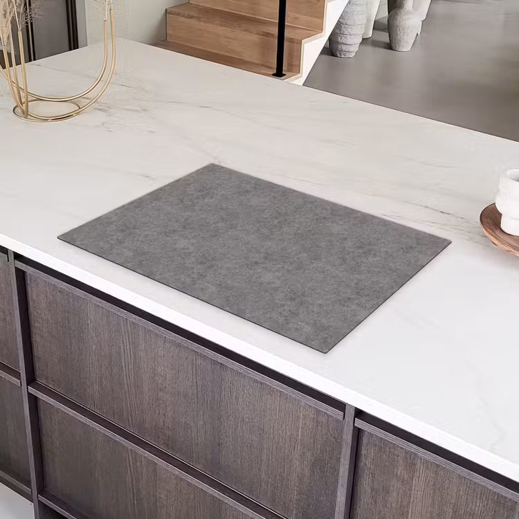 Beton - Textuur - Patronen Inductie beschermer vinyl 3mm klein 276 -sfeer8
