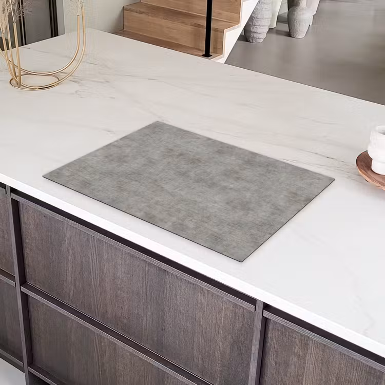 Beton - Muur - Patronen Inductie beschermer vinyl 3mm klein 276 -sfeer8