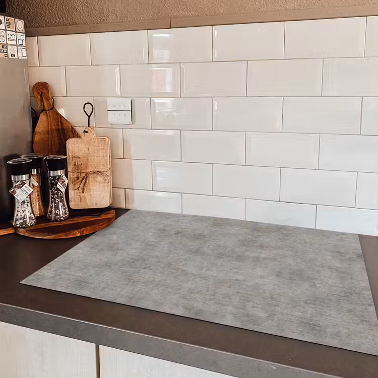 Beton - Muur - Patronen Inductie beschermer vinyl 3mm klein 276 -sfeer3