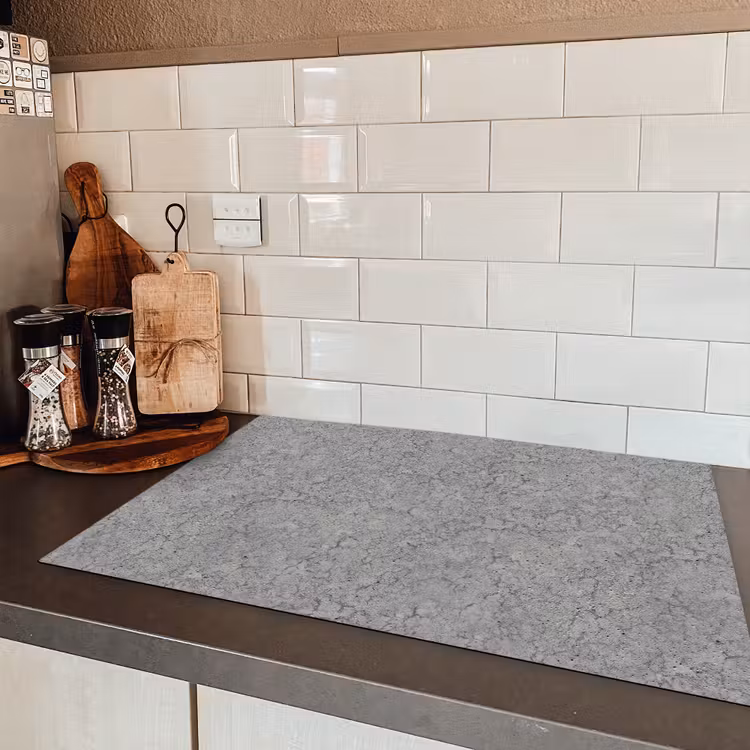 Beton - Muur - Patronen - Industrieel Inductie beschermer vinyl 3mm klein 276 -sfeer3