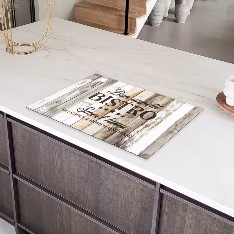 Bistro Welkomstbord Inductie beschermer vinyl 3mm klein -sfeer8