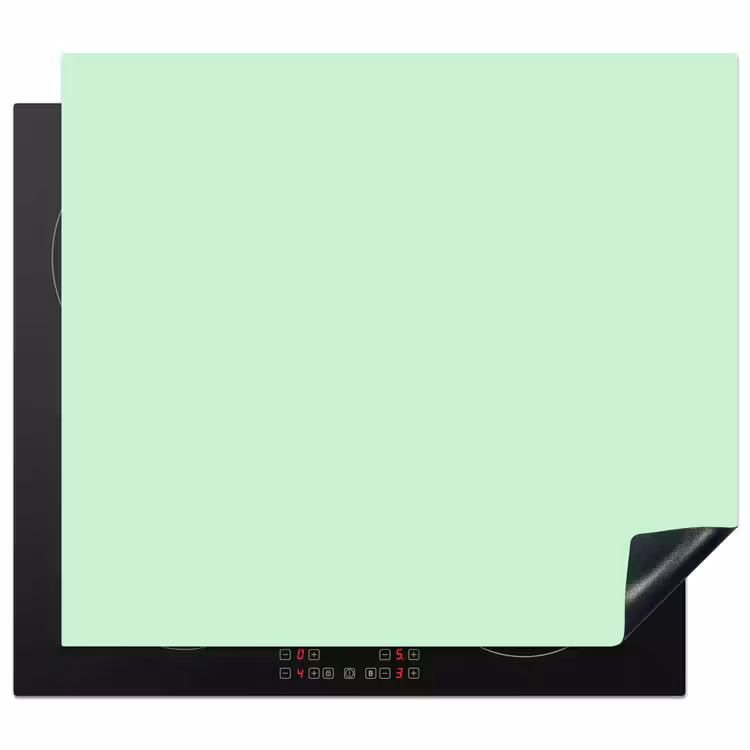Pale - Mint - Groen Inductie beschermer vinyl 3mm middel 274 -3d