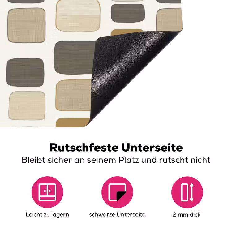 Blokken - Vintage - Grijs Inductie beschermer vinyl 3mm klein 276 -zzzzzzz-lf-onderkant