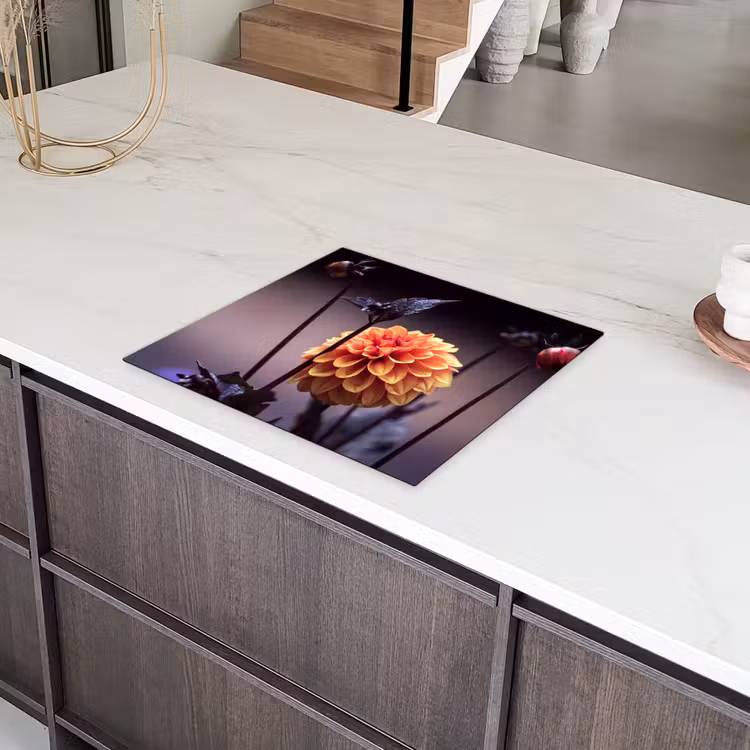 Herfstgloed in Bloei Inductie beschermer vinyl 3mm middel -sfeer8
