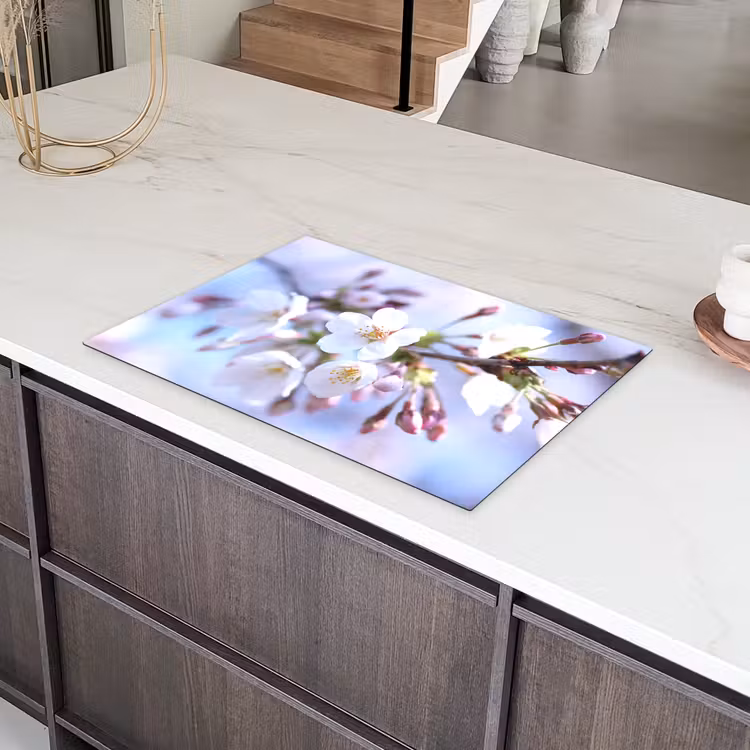 Bloemen - Sakura - Tak - Bloesem takken Inductie beschermer vinyl 3mm klein -sfeer8