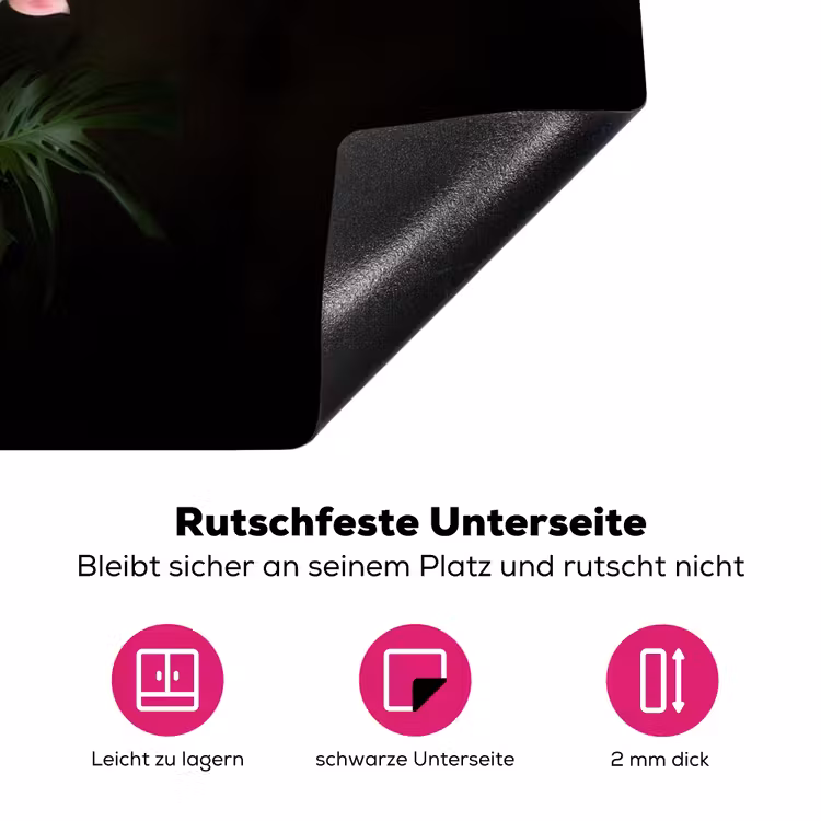 Boeket - Bloemen - Exotisch Inductie beschermer vinyl 3mm klein -zzzzzzz-lf-onderkant