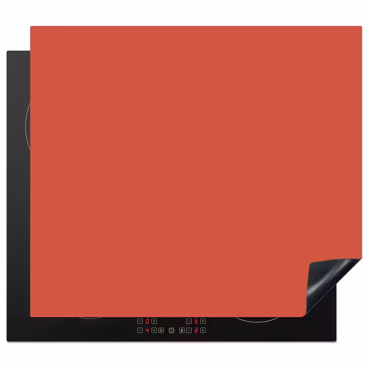 Brick - Red - Rood Inductie beschermer vinyl 3mm middel 274 -3d