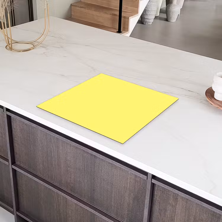 Buttery - Beige - Geel Inductie beschermer vinyl 3mm middel 274 -sfeer8