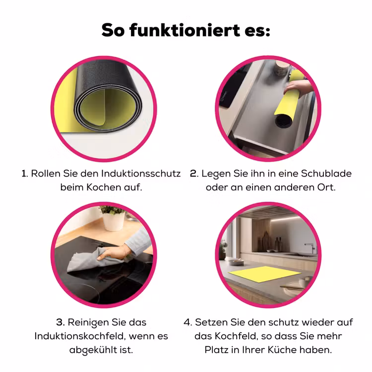 Buttery - Beige - Geel Inductie beschermer vinyl 3mm middel 274 -zzzzzzz-lf-werking