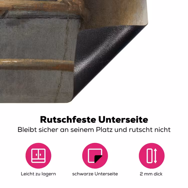 Het puttertje - Carel Fabritius Inductie beschermer vinyl 3mm middel -zzzzzzz-lf-onderkant