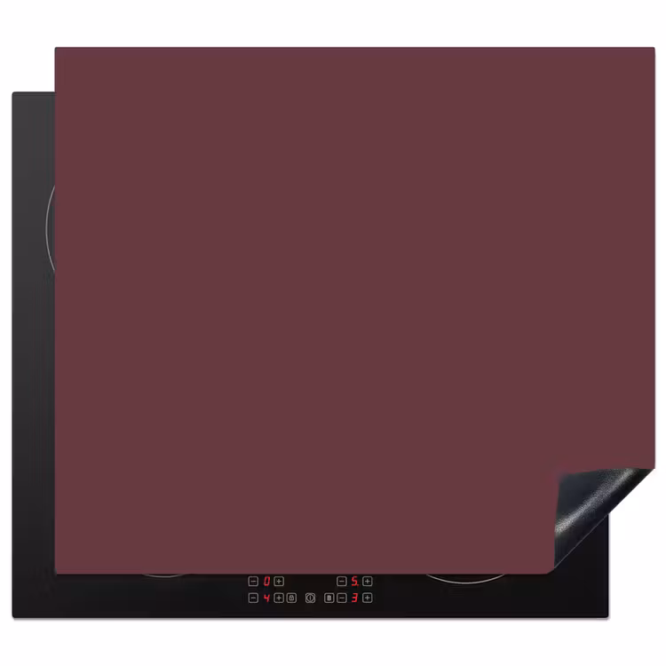 Dusty - Rose - Roze Inductie beschermer vinyl 3mm middel 274 -3d