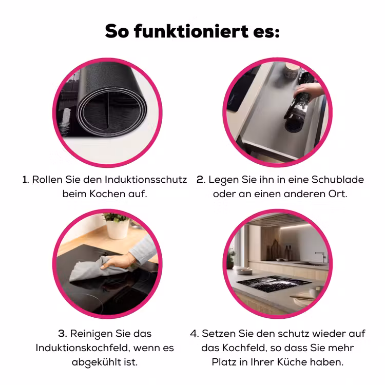 Eiffeltoren - Parijs - Rivier - Architectuur - Zwart-wit Inductie beschermer vinyl 3mm middel -zzzzzzz-lf-werking