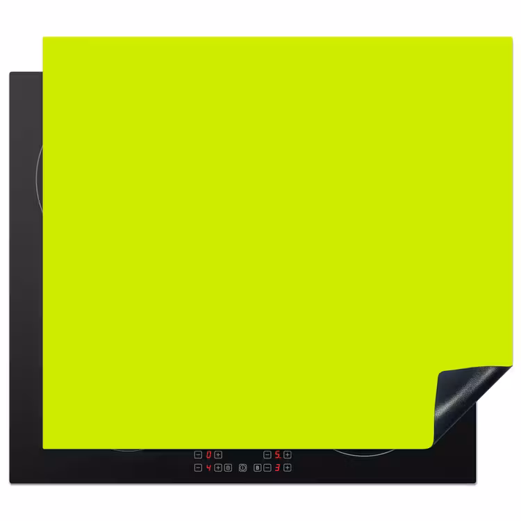Electric - Lemon - Geel Inductie beschermer vinyl 3mm middel 274 -3d