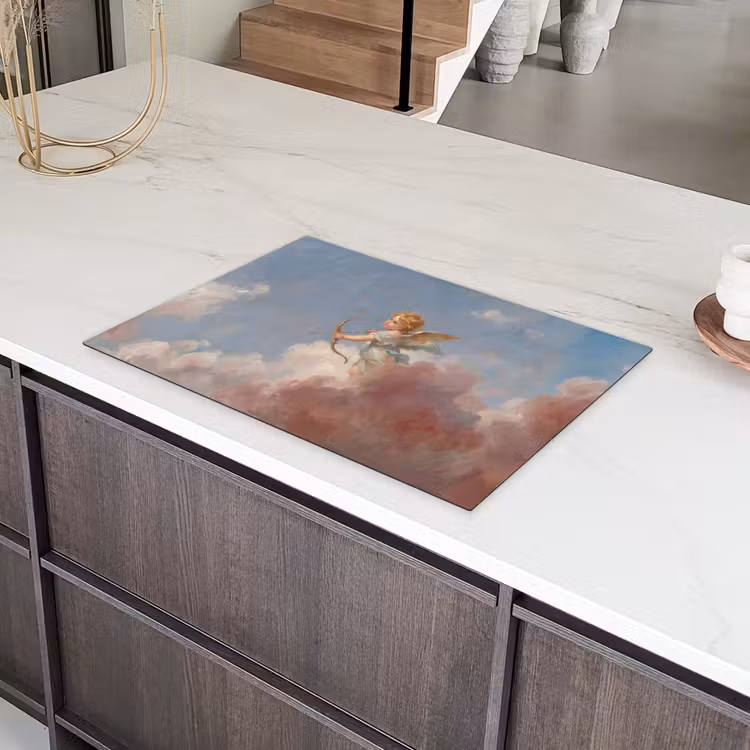 Engel - Pijl en boog - Mythologie - Klassiek Inductie beschermer vinyl 3mm klein -sfeer8