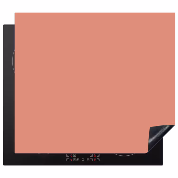 Earthy - Rose - Koraal Inductie beschermer vinyl 3mm middel 274 -3d