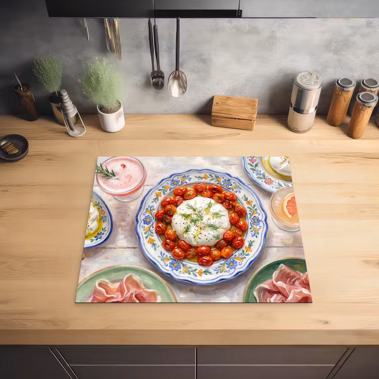 Eten - Tafel - Divers - Modern Inductie beschermer vinyl 3mm middel -sfeer5