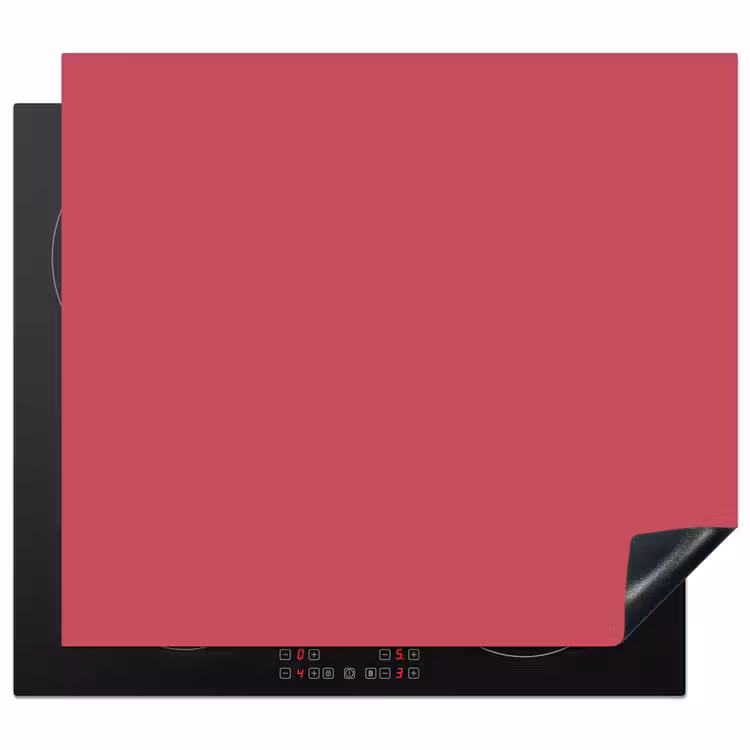 Bold - Berry - Rood Inductie beschermer vinyl 3mm middel 274 -3d