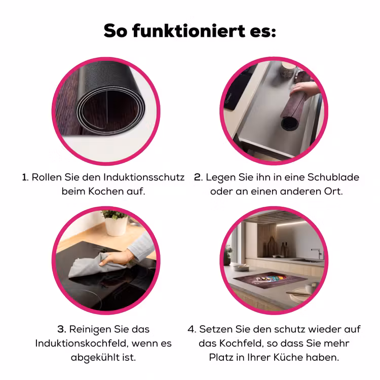 Herdabdeckplatte - Fisch – Dosen – Küche - Vis - Blikjes - Keuken Inductie beschermer vinyl 3mm middel