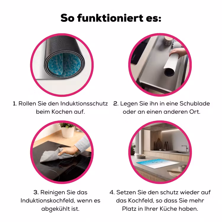 Vis - Oceaan - Strand - Turquoise - Natuur Inductie beschermer vinyl 3mm middel -zzzzzzz-lf-werking